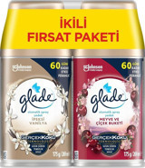 Glade Meyve ve Çiçek Buketi-Vanilya Oda Kokusu 2x269 ml