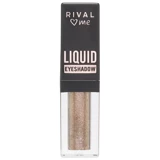 Rival Loves Me No:03 Earthquake Likit Metalik Tekli Far Altın