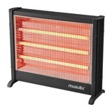 Musullu Msl-6001 2400 W Ayaklı Infrared Isıtıcı Siyah