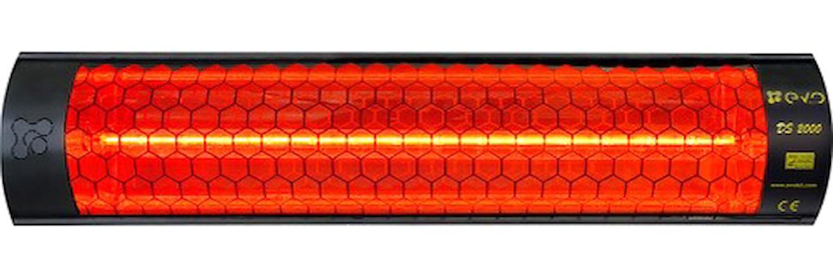 Evotech Ds 2000 W Duvar Tipi Infrared Isıtıcı Siyah