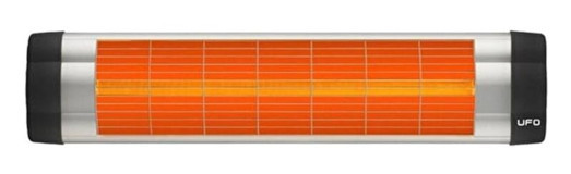 Ufo Star S 24 2400 W Duvar Tipi Infrared Isıtıcı Siyah