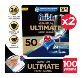 Finish Quantum Ultimate Tablet Bulaşık Makinesi Deterjanı 2x50 Adet