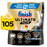 Finish Ultimate Plus Limon Tablet Bulaşık Makinesi Deterjanı 105 Adet