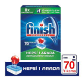 Finish Hepsi Bir Arada Tablet Bulaşık Makinesi Deterjanı 70 Adet