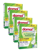 Domol Eco Folyosuz Tablet Bulaşık Makinesi Deterjanı 4x30 Adet
