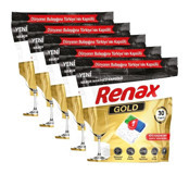 Renax Gold Hepsi Bir Arada Tablet Bulaşık Makinesi Deterjanı 5x30 Adet