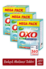 Oxo Hepsi Bir Arada Tablet Bulaşık Makinesi Deterjanı 3x120 Adet