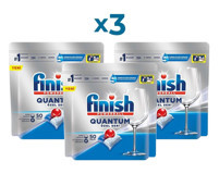 Finish Quantum Özel Seri Tablet Bulaşık Makinesi Deterjanı 3x150 Adet