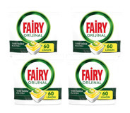 Fairy Hepsi Bir Arada Limon Kapsül Bulaşık Makinesi Deterjanı 240 Adet
