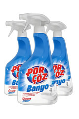 Porçöz Sprey Mutfak Ve Banyo Temizleyici 3x750 ml
