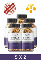 Collagen Forte Platinum Omega 3 Balık Yağı Kapsül 1000 mg 10 Adet