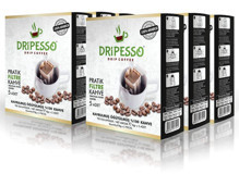 Dripesso Kahve Blend Sade Aromalı Arabica Öğütülmüş Filtre Kahve 5x8 gr