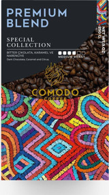Comodo Premium Blend Bitter Çikolata-Karemel-Narenciye Aromalı Arabica Çekirdek Filtre Kahve 250 gr