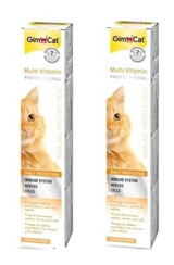 Gimcat Multivitamini Bağışıklık Güçlendirici Kedi Vitamini Jel-Krem 2x20 gr