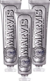 Marvis Whitening Mint Naneli Organik Florürlü Diş Macunu 3x85 ml