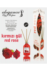 Elegance Vip Perfume Çubuklu Kırmızı Gül Oda Kokusu 55 ml