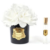 Buon Odore Siyah Cam Gold Beyaz 5 Gül Oda Kokusu 10 ml