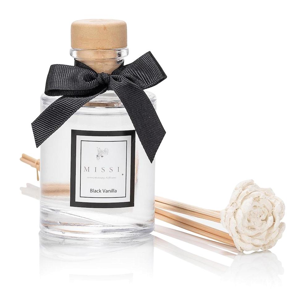 Missi Home Silindir Şişe Siyah Vanilya Oda Kokusu 100 ml