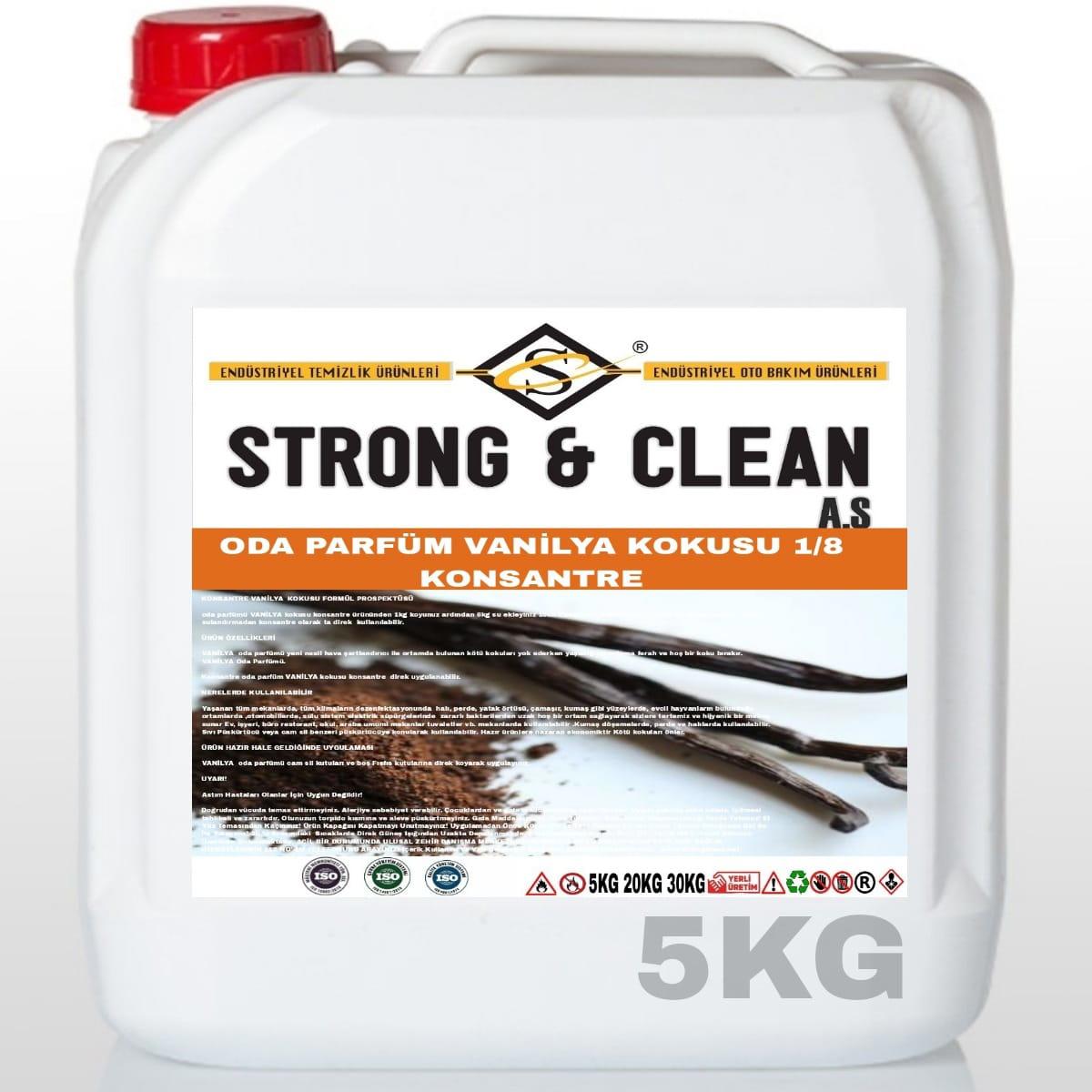 Strong & Clean Vanilya Oda Kokusu 5 kg