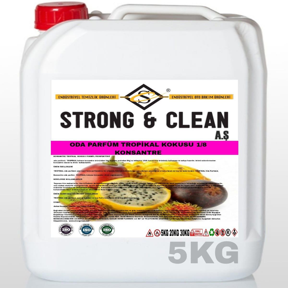 Strong & Clean Tropikal Oda Kokusu 5 kg