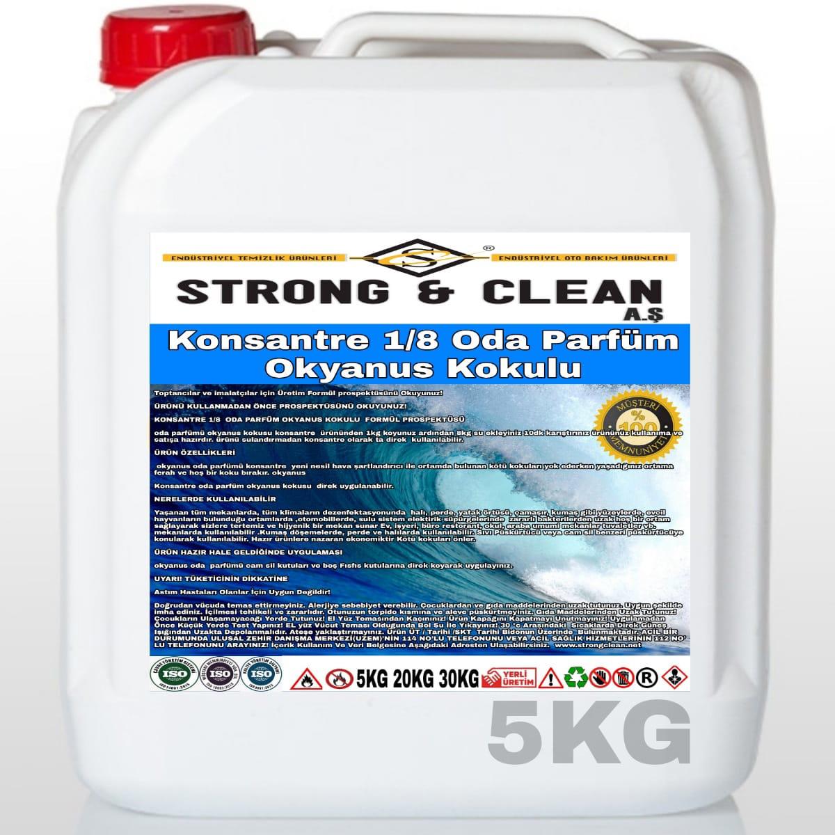 Strong & Clean Okyanus Esintisi Oda Kokusu 5 kg