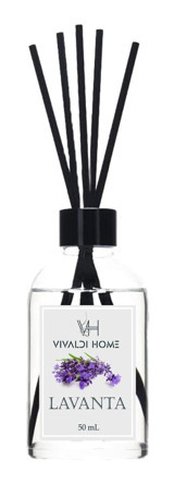 Vivaldi Home Çubuklu Lavanta Oda Kokusu 50 ml