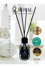 Royal Home Çubuklu Beyaz Çiçekler Oda Kokusu 50 ml