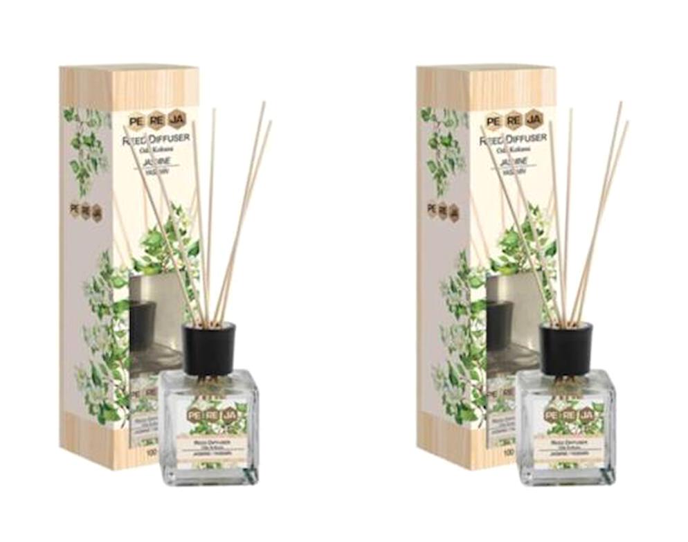 Pereja Diffuser Çubuklu Yasemin Çiçeği Oda Kokusu 2x100 ml