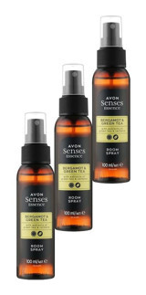 Avon Bergamot-Yeşil Çay Oda Kokusu 3X100 ml