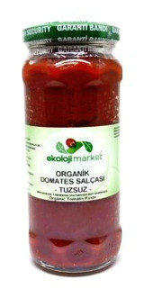 Ekoloji Market Tuzsuz Organik Domates Salçası 250 gr