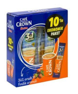 Ülker Cafe Crown Fındıklı Paket Granül Kahve 10x18 gr