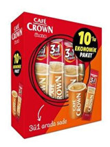 Ülker Cafe Crown 3'ü 1 Arada Paket Granül Kahve 10x17.5 gr