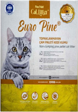 Euro Pine Topaklanan Kalın Taneli Çam Pellet Kedi Kumu 10 lt