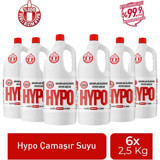 Hyper Hypo Kokusuz İçin Sıvı Çamaşır Suyu 6x2.5 lt