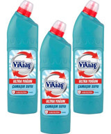 Viking Ultra Yoğun Kokulu Banyo - Mutfak İçin Jel Çamaşır Suyu 3x764 ml