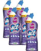 Ace Yoğun Kıvamlı Okaliptus Banyo - Mutfak İçin Konsantre Jel Çamaşır Suyu 5x750 ml