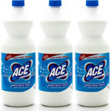 Ace Sıra Dışı Parlak Temizlik Banyo - Mutfak İçin Sıvı Çamaşır Suyu 3x1 lt