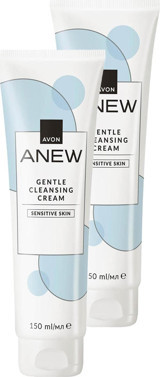 Avon Gentle Cleansing Alkolsüz Tüm Ciltler Yağ Bazlı Cilt Temizleme Kremi 2x150 ml