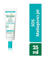 Simple Daily Skin Detox Sos Alkolsüz Yağlı Ciltler Su Bazlı Yüz Temizleme Jeli 25 ml