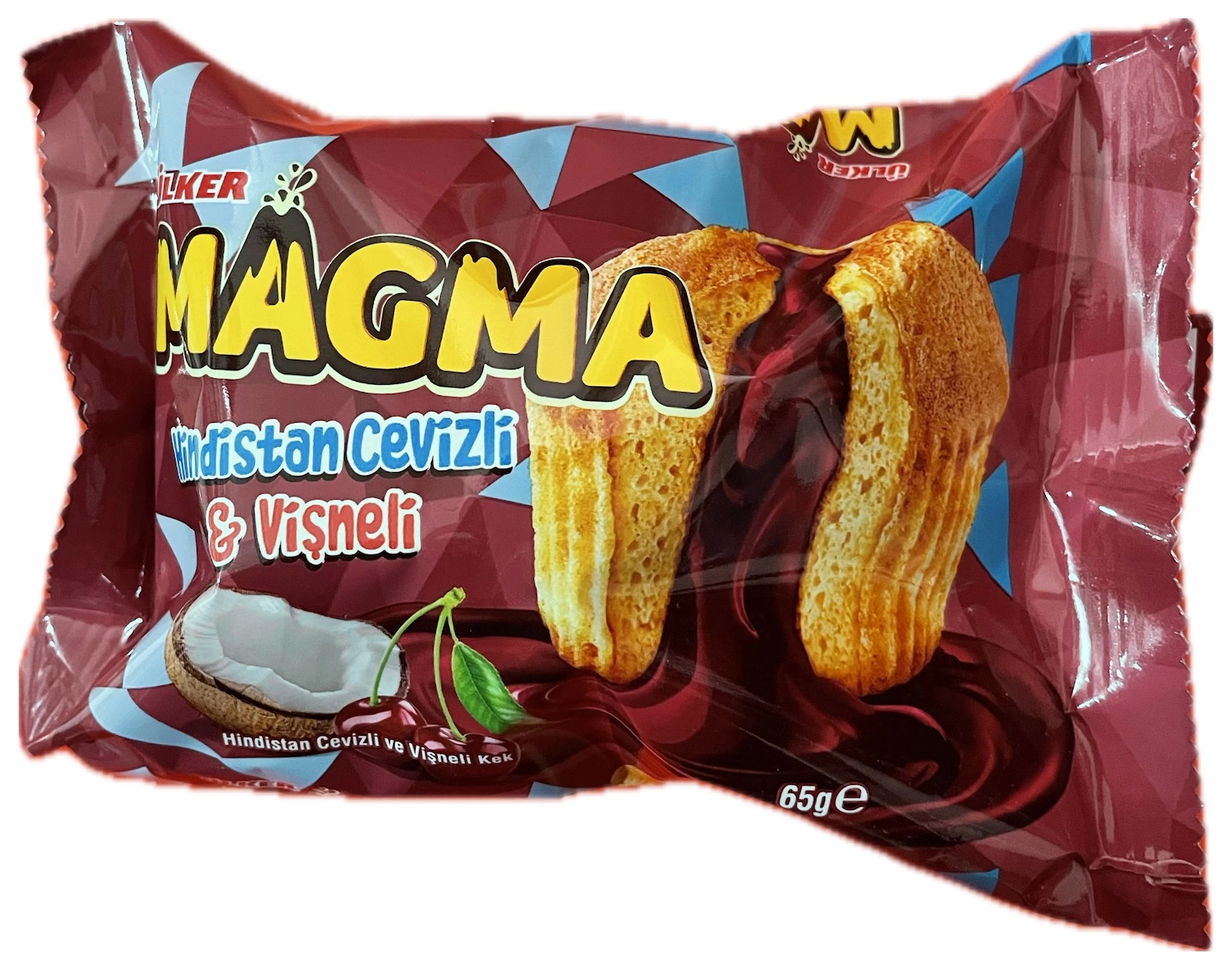 Ülker Dankek Magma Hindistan Cevizli Vişneli Kek 65 gr