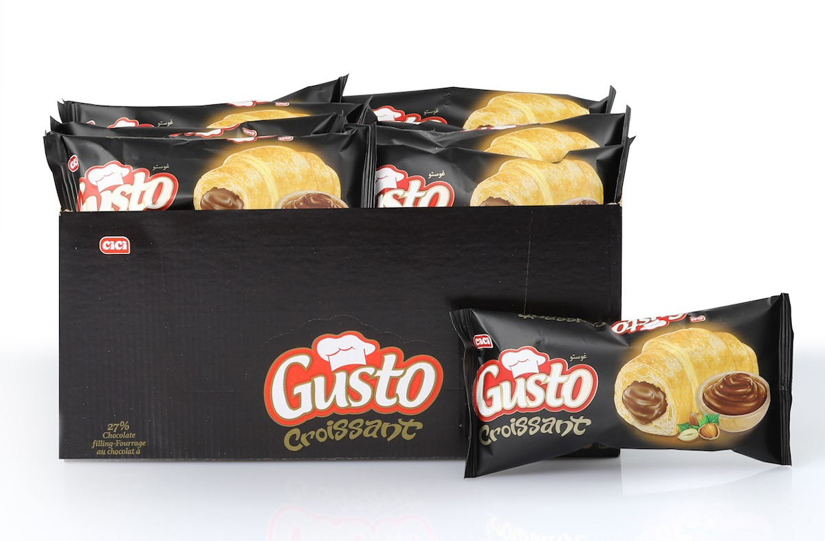 Cici Gusto Çikolatalı Kruvasan 24x30 gr