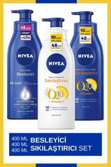 Nivea Besleyici Sıkılaştırıcı Set Sıkılaştırıcı Krem 3x400 ml