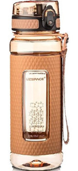 Uzspace Kahverengi Tritan Spor Yetişkin Matara 700 ml