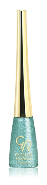 Golden Rose Extreme Sparkle 104 Glitter Turkuaz İnce Uçlu Fırça Likit Eyeliner