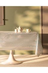 Madame Coco Bukuria PVC 140x140 cm Kare Masa Örtüsü Açık Mavi