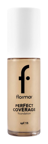 Flormar Perfect Coverage Bej Güneş Koruyuculu Serum Tüp Fondöten 30 ml