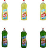 Tariş Elma-Limon Kokulu Sıvı El Bulaşık Deterjanı 6x750 ml