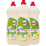 Wbrex Limon Kokulu Sıvı El Bulaşık Deterjanı 3x650 ml