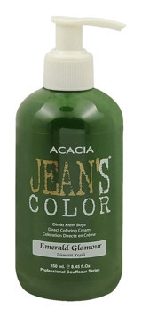 Acacia Jeans Color Zümrüt Yeşili Krem Saç Boyası 250 ml