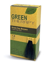 Green Therapy Siyah 1.0 Organik/ Amonyaksız/ Krem Saç Boyası